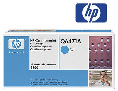 HP Q6471A  Genuine Cyan Toner Cartridge