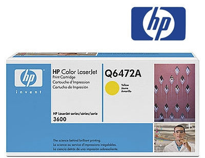 HP Q6472A Genuine Yellow Toner Cartridge