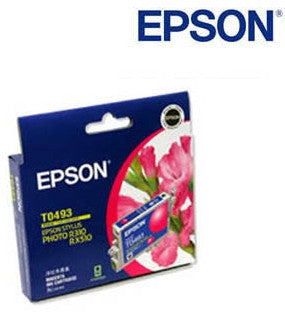 Epson C13T049290 T0493 magenta genuine printer cartridge