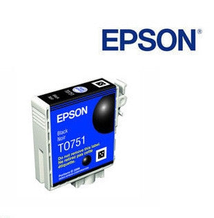 Epson T0751 Black Ink Cartridge Genuine