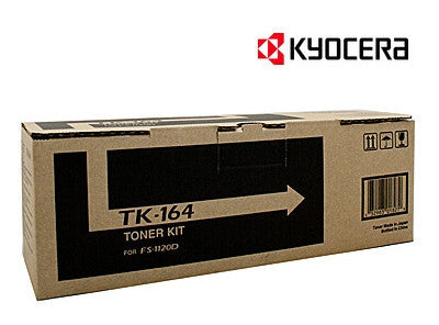 Kyocera TK-164 Genuine Mono Laser Cartridge