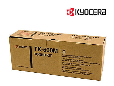 Kyocera TK-500M Genuine Magenta Laser Cartridge