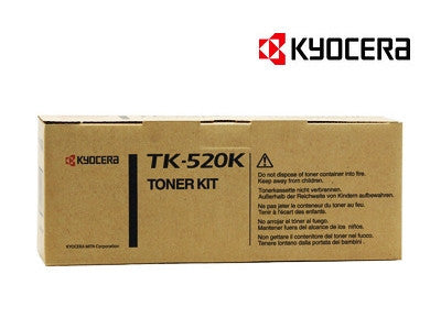 Kyocera TK-520K Genuine Black Laser Cartridge