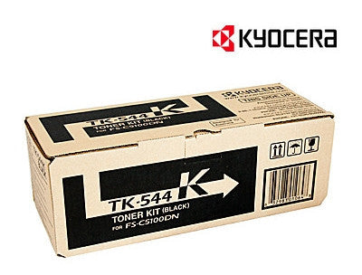 Kyocera TK-544K genuine printer cartridge for  Kyocera FS-C5100DN printer