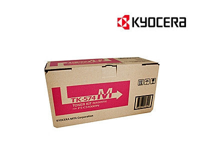 Kyocera TK-574M Genuine Magenta Toner Cartridge
