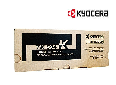Kyocera TK-594K Genuine Black Laser 