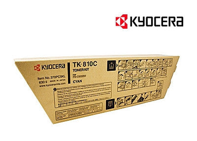 Kyocera TK-810C Genuine Cyan Toner Cartridge