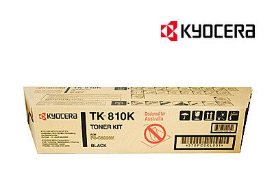 Kyocera TK-810K Genuine Black Toner Cartridge