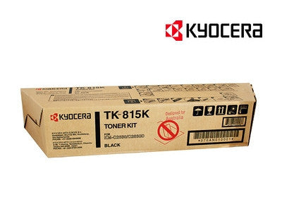 Kyocera TK-815K Genuine Black Toner Cartridge