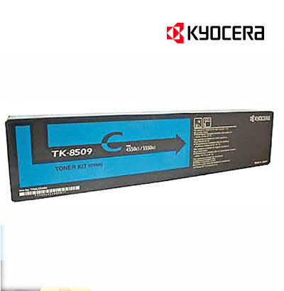 Kyocera TK-8509C Genuine Cyan Toner Cartridge
