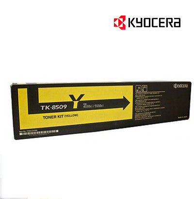 Kyocera TK-8509Y Genuine Yellow Kyocera Toner Cartridge