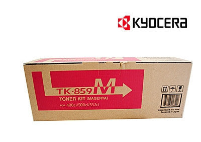 Kyocera TK-859M Genuine Magenta Toner Cartridge