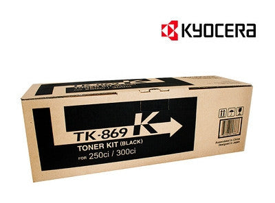 Kyocera TK-869K Genuine Black Copier Toner Cartridge