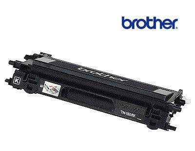 Brother TN-155BK genuine black laser cartridge - 5,000 page yield 