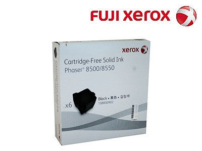 Xerox 108R00902 Genuine 6 Pack Black Ink Sticks