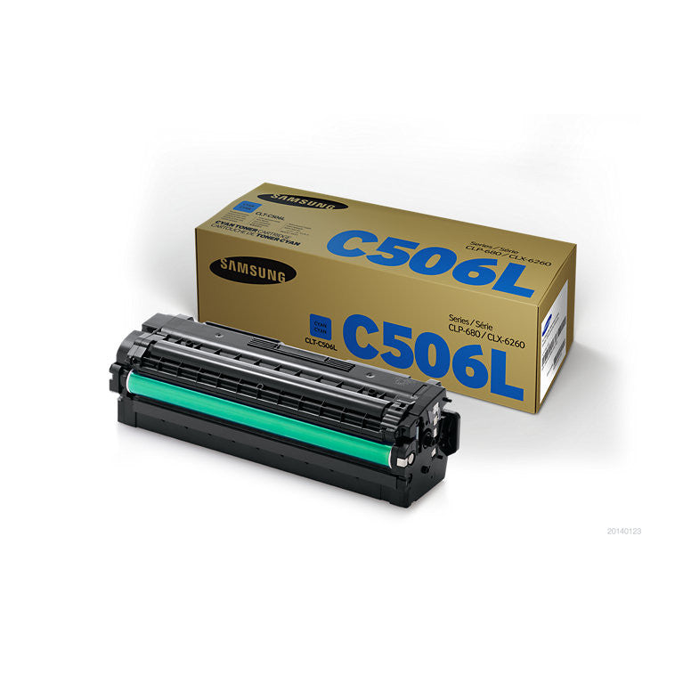 Samsung CLP680 / CLX6260 Cyan Toner Cartridge - 3,500 pages