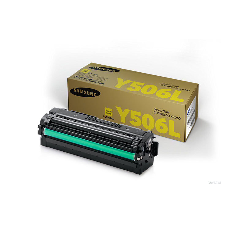Samsung CLP680 / CLX6260 Yellow Toner Cartridge - 3,500 pages
