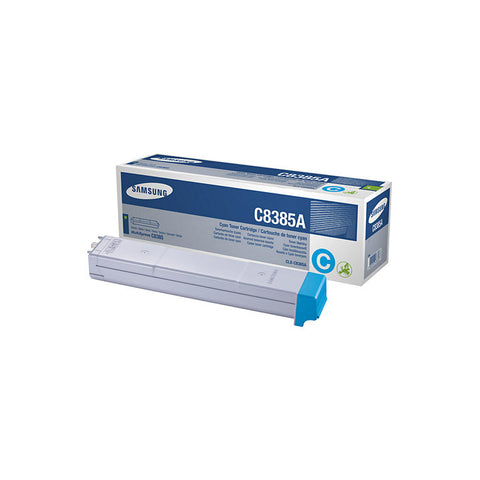 Samsung CLX-8385A Cyan Toner Cartridge - 15,000 pages @ 5%