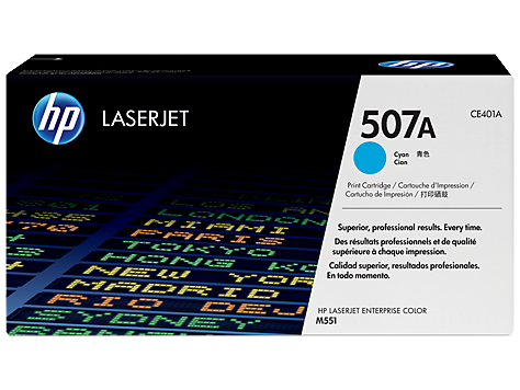 HP CE401A(HTCE401)  Cyan Toner Cartridge - 6,000 pages