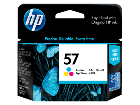 HP C6657AA (HI57B) Genuine Colour Ink Cartridge - 400 pages