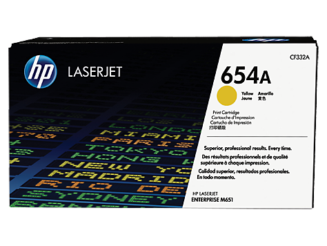 HP CF332A(HT654Y)  Yellow Toner Cartridge - 15,000 pages