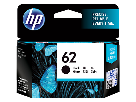 HP C2P04AA (HI62B) Black Ink Cartridge - 200 Pages