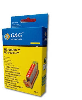 Canon BCI6Y Yellow Ink Compatible