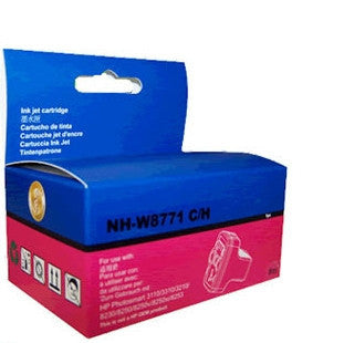 HP 02 (HP C8771WA) Cyan Ink Cartridge Focus® USA Remanufactured